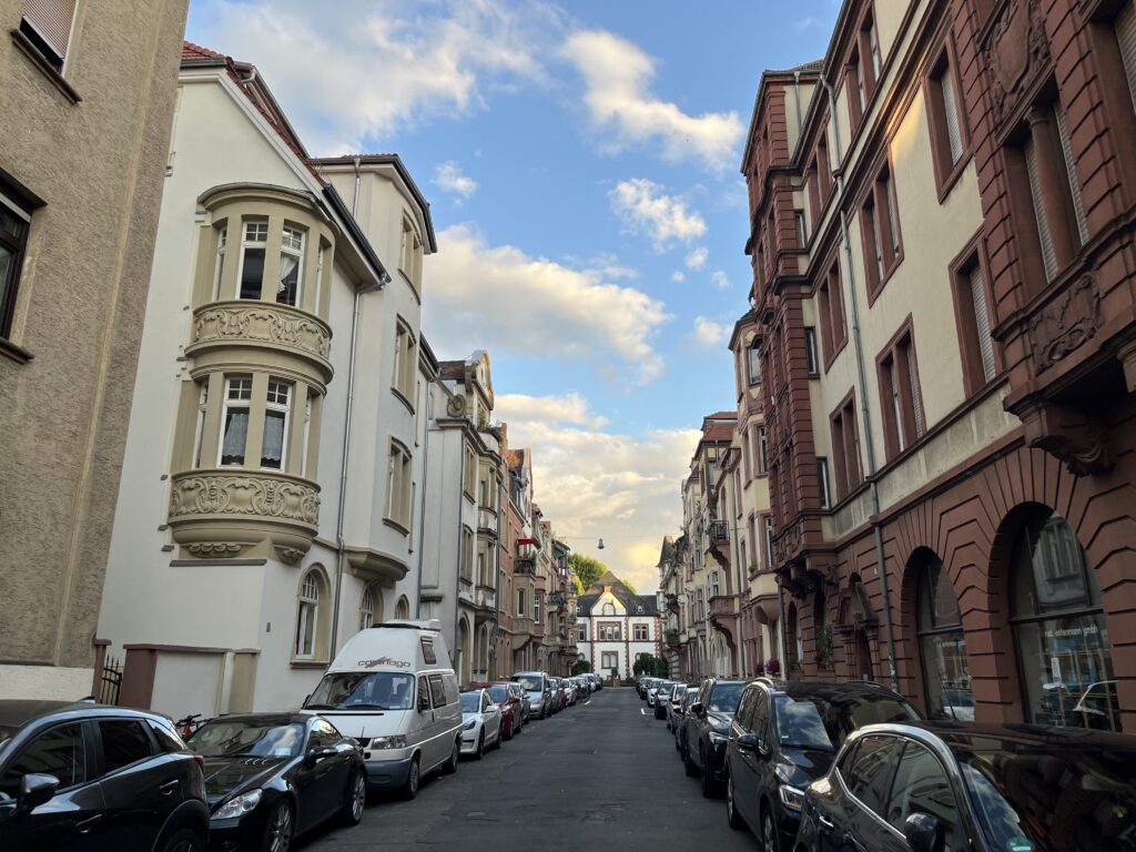 Tänav Heidelbergi vanalinnas | A street in Heidelberg old town